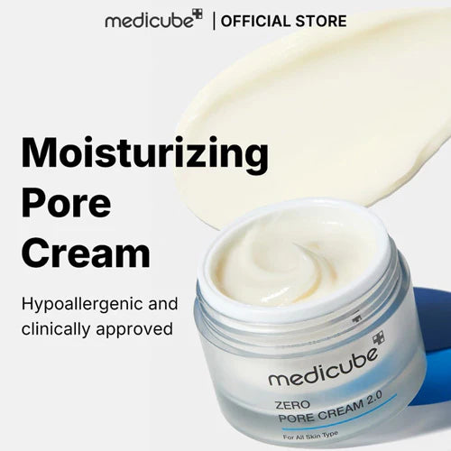 Medicube Zero Pore Cream 50ml | K-Beauty Pore Minimizing Moisturizer for Oily Skin