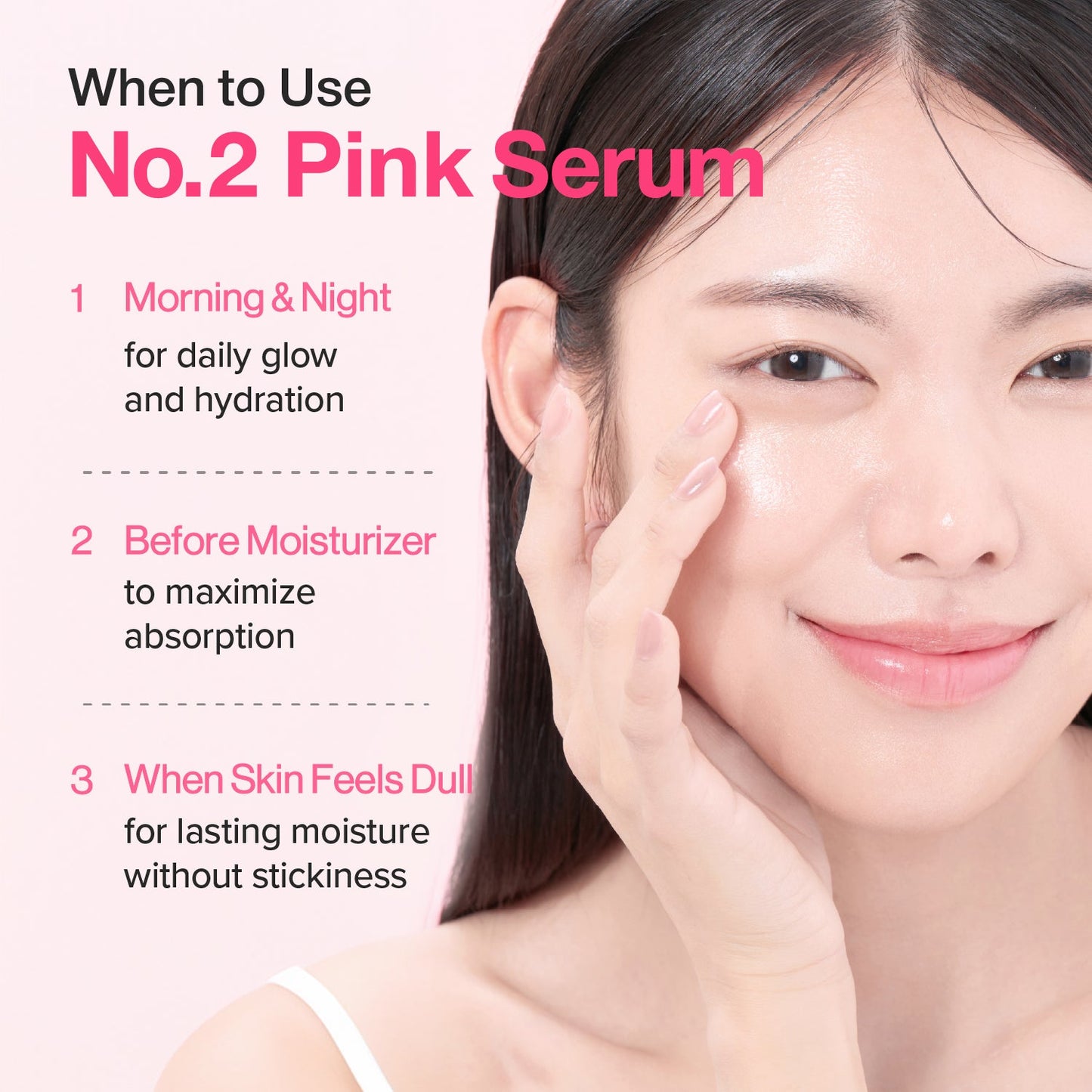 No.2 Rose PDRN Collagen Plumping Serum 30ml | Numbuzin