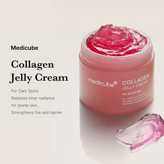 Medicube Collagen Jelly Cream 50ml | K-Beauty Hydrating Gel Cream for Firming & Elasticity