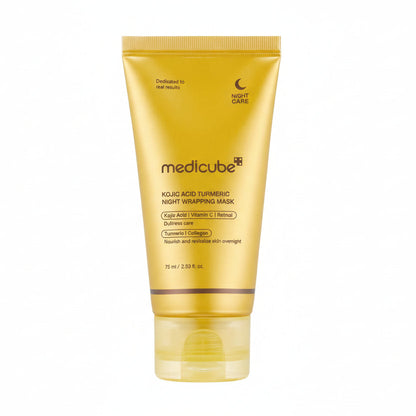 [MEDICUBE] Kojic Acid Turmeric Night Wrapping Mask 75ml