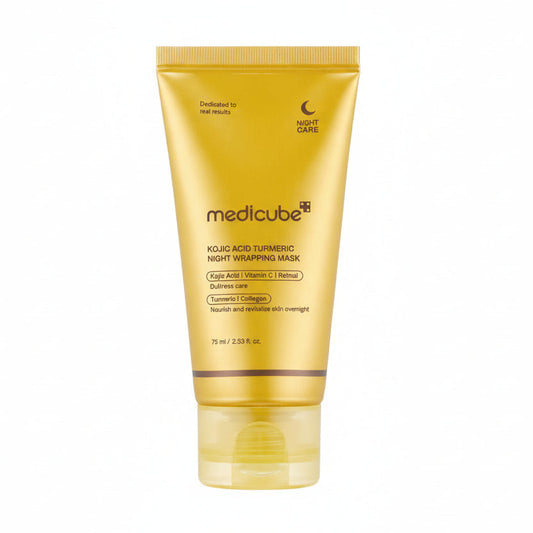 [MEDICUBE] Kojic Acid Turmeric Night Wrapping Mask 75ml
