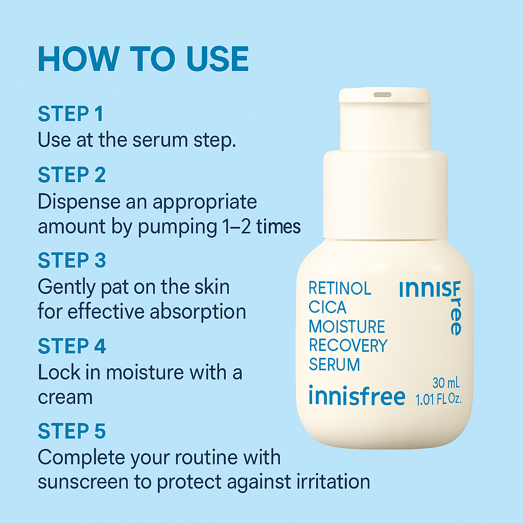 [ INNISFREE ] Retinol Cica Repair Ampoule (30ml)