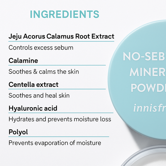 [ INNISFREE ] No-Sebum Mineral Powder (5g)