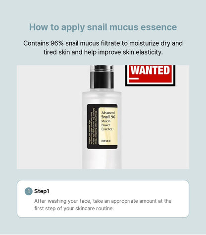 COSRX Advanced Snail 96 Mucin Power Essence 100ml