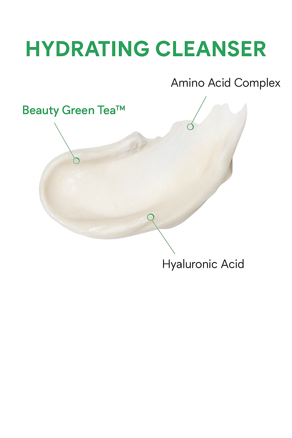 [ INNISFREE ] Green Tea Amino Acid Cleansing Foam (150g / 5.07 oz)