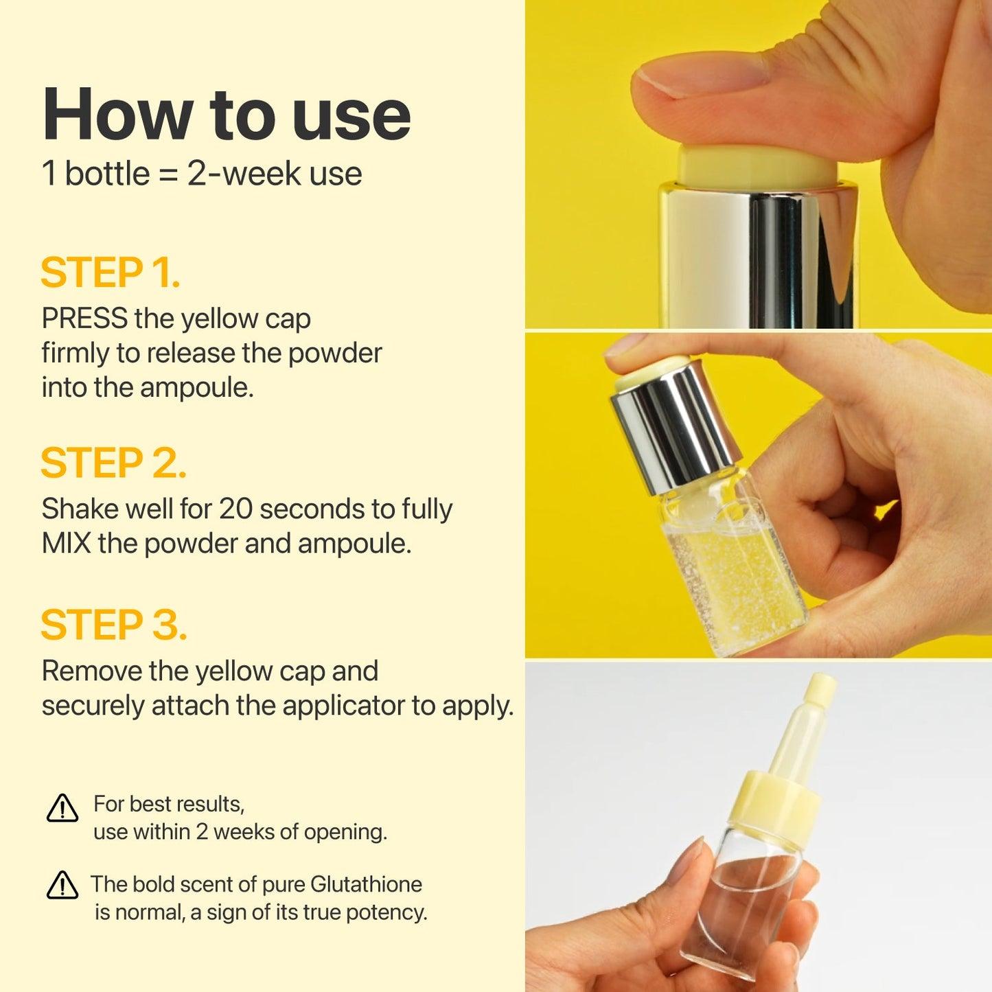 No.5 Glutathione TXA Advanced Dark Spot Ampoule | Numbuzin