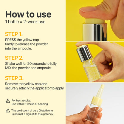 No.5 Glutathione TXA Advanced Dark Spot Ampoule | Numbuzin