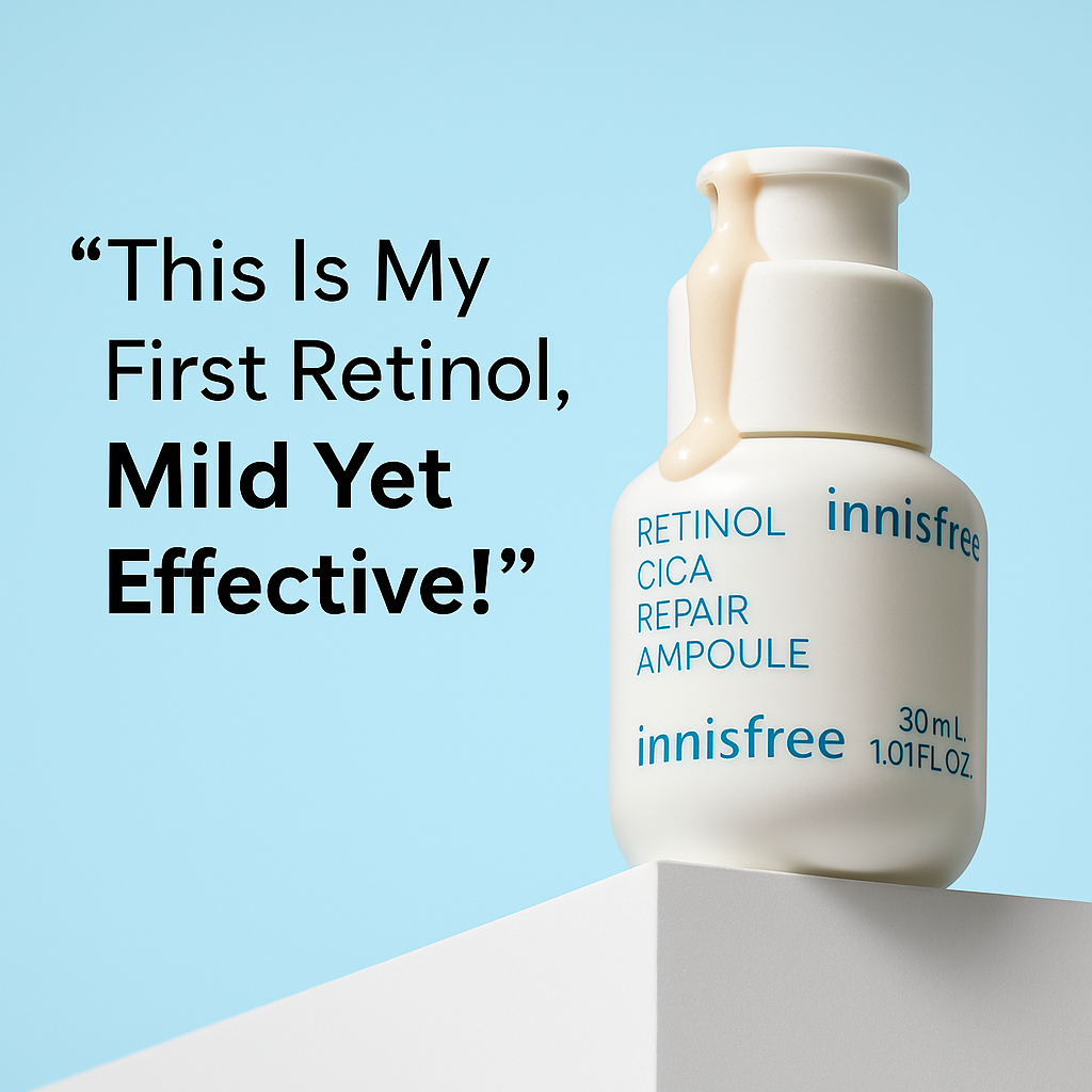 [ INNISFREE ] Retinol Cica Repair Ampoule (30ml)