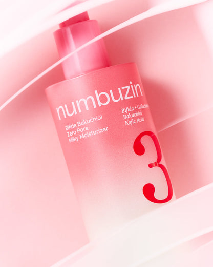 No.3 Bifida Bakuchiol Zero Pore Milky Toner 200ml | Numbuzin