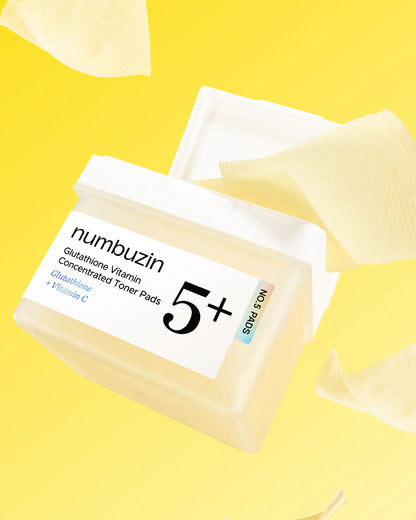 No.5 Vitamin-Niacinamide Concentrated Pad 180ml | Numbuzin (70 Pads)