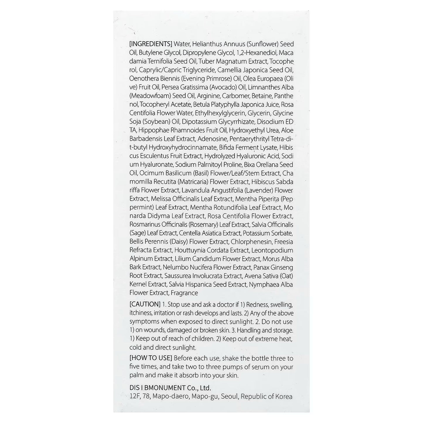 [d'Alba] White Truffle Double Layer Revitalizing Serum (30ml / 1.01 fl oz)