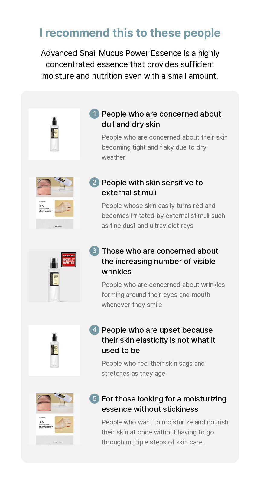 COSRX Advanced Snail 96 Mucin Power Essence 100ml