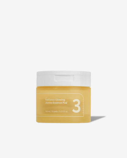 No.3 Radiance Glowing Jumbo Essence Pad | Numbuzin