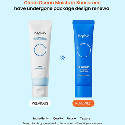 [Beplain] Clean Ocean Moisture Sun Screen SPF50+ PA+++ (50ml / 1.69 fl oz)