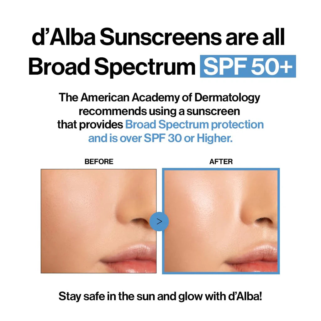 [d'Alba] Waterfull Essence Sun Cream SPF50+ PA++++ (50ml / 1.69 fl oz)