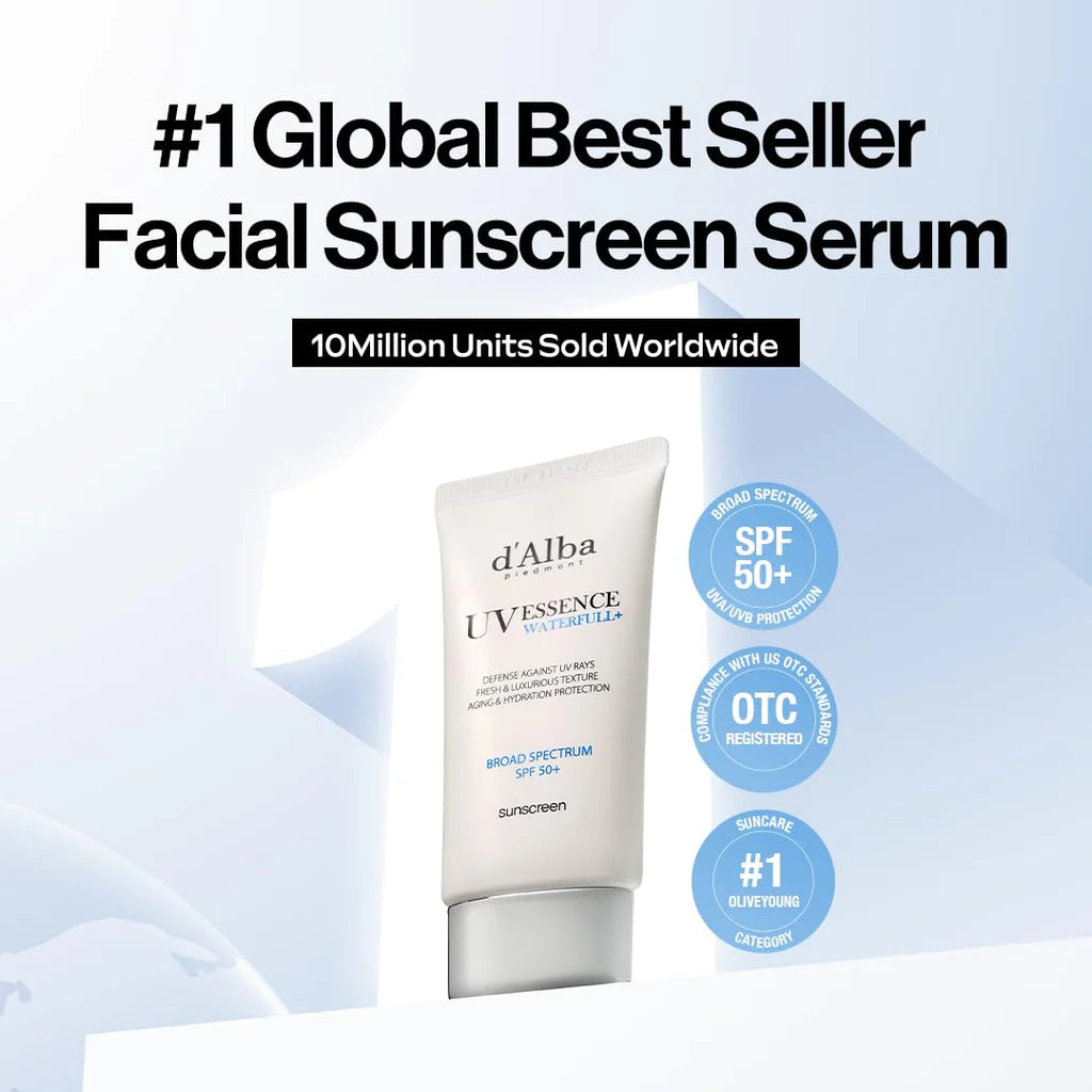 [d'Alba] Waterfull Essence Sun Cream SPF50+ PA++++ (50ml / 1.69 fl oz)