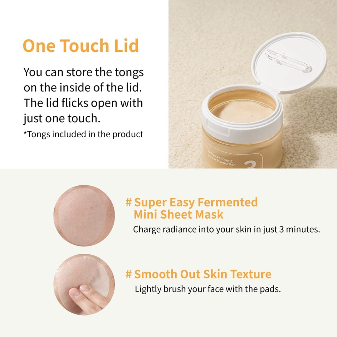 No.3 Radiance Glowing Jumbo Essence Pad | Numbuzin