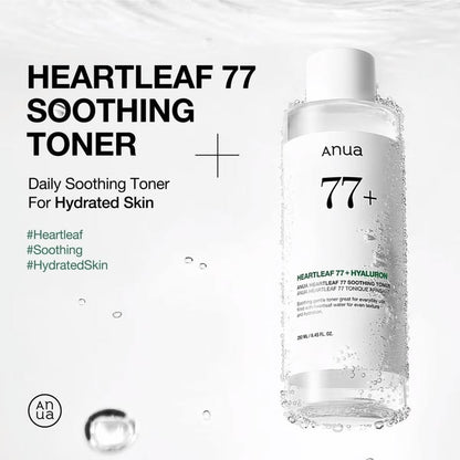 Anua Heartleaf 77% Soothing Toner 250ml – Calming pH-Balancing Toner