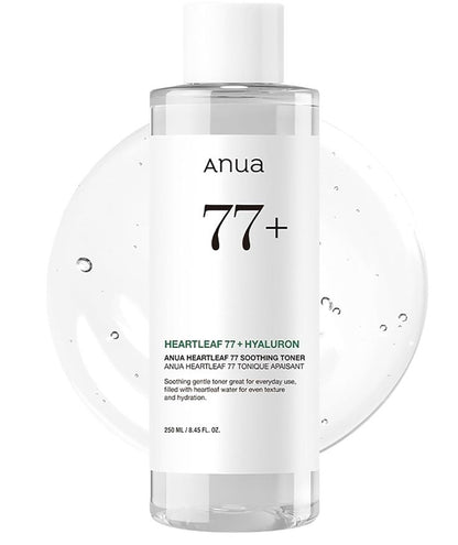 Anua Heartleaf 77% Soothing Toner 250ml – Calming pH-Balancing Toner