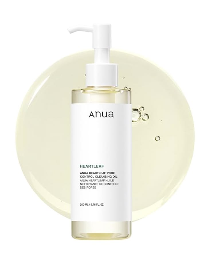 Anua Heartleaf Pore Control Cleansing Oil – Gentle Makeup Remover
