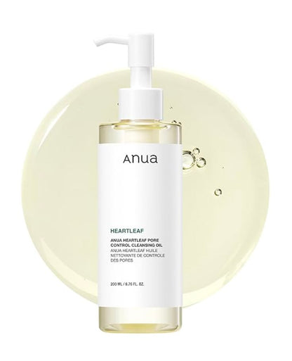 Anua Heartleaf Pore Control Cleansing Oil – Gentle Makeup Remover