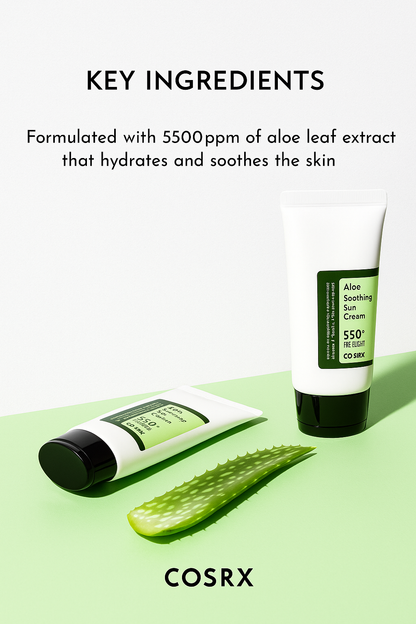 [ COSRX ] Aloe Soothing Sun Cream SPF50+ PA+++ (50ml)