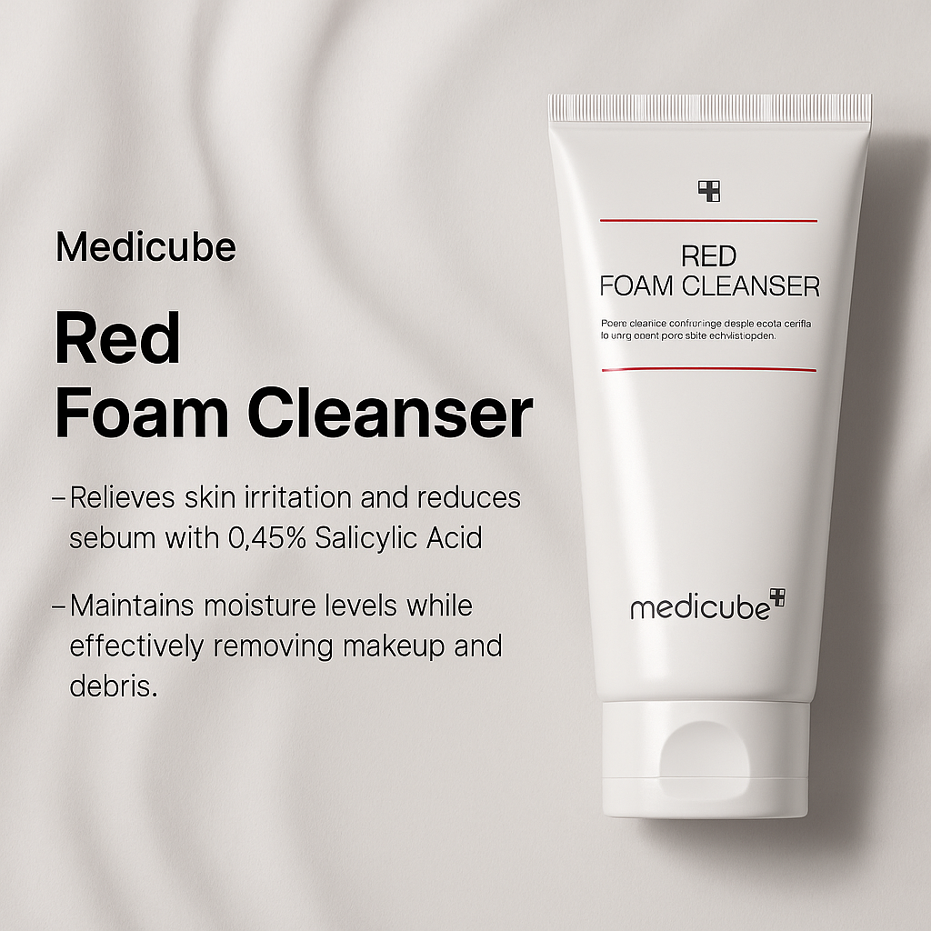 [Medicube] Red Foam Cleanser (150ml / 5.07 fl oz)