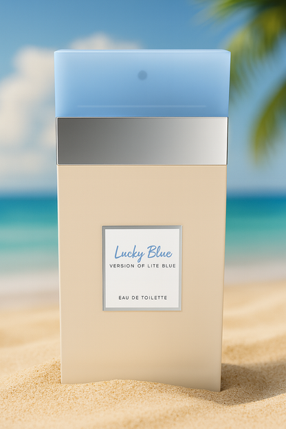 Lucky Blue Perfume – Inspired by Light Blue | Fresh Long-Lasting Men’s Fragrance