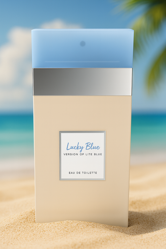 Lucky Blue Perfume – Inspired by Light Blue | Fresh Long-Lasting Men’s Fragrance