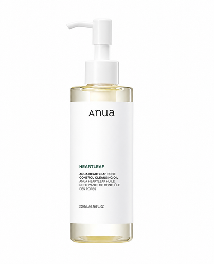 Anua Heartleaf Pore Control Cleansing Oil – Gentle Makeup Remover