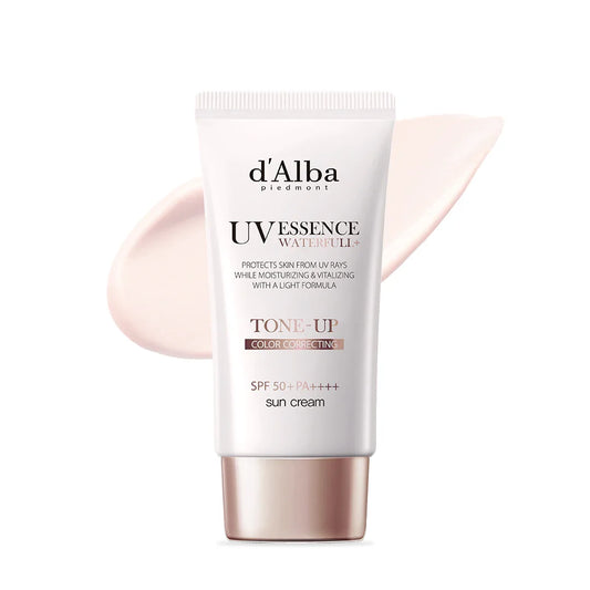[d'Alba] Waterfull Essence Tone-Up Sun Cream SPF50+ PA++++ (50ml / 1.69 fl oz)