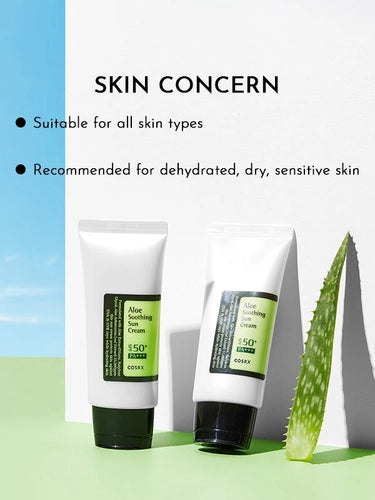 [ COSRX ] Aloe Soothing Sun Cream SPF50+ PA+++ (50ml)