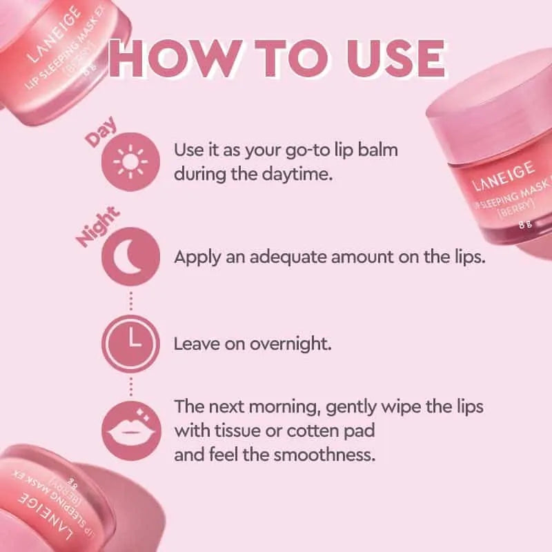 [ LANEIGE ] Lip Sleeping Mask (Berry) (20g)