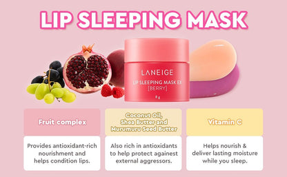 [ LANEIGE ] Lip Sleeping Mask (Berry) (20g)