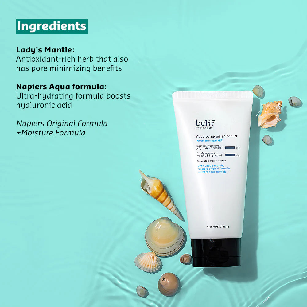 [ BELIF ] Aqua Bomb Jelly Cleanser (150ml)