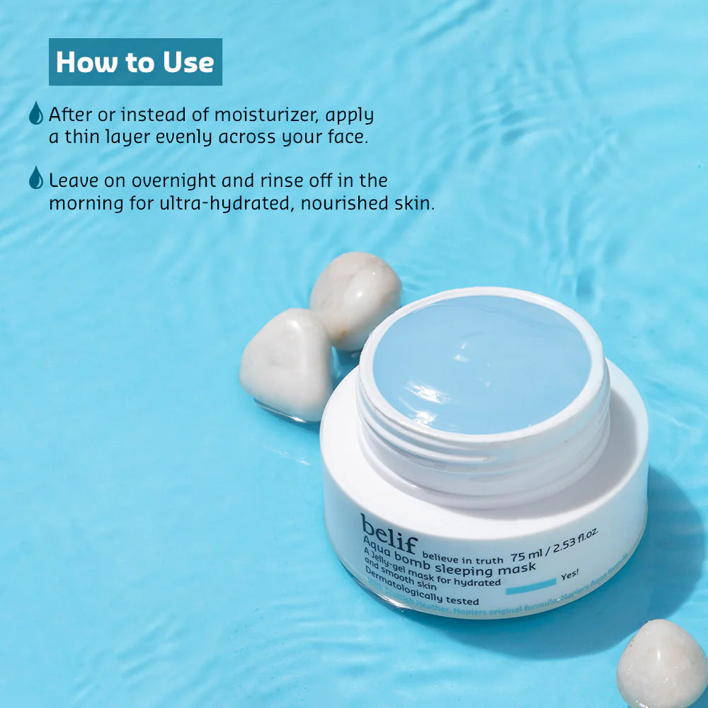 [ BELIF ] Aqua Bomb Sleeping Mask (75ml)