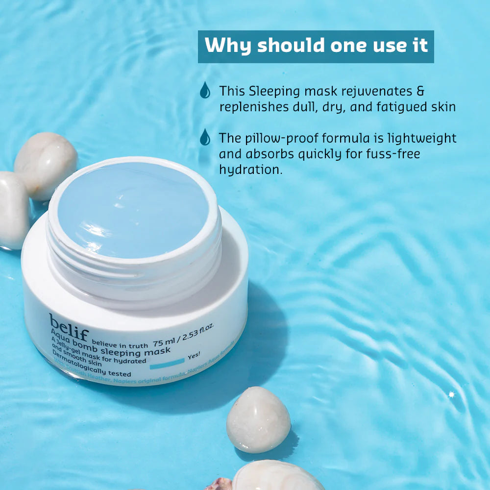 [ BELIF ] Aqua Bomb Sleeping Mask (75ml)