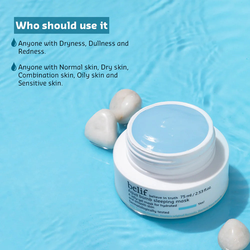 [ BELIF ] Aqua Bomb Sleeping Mask (75ml)