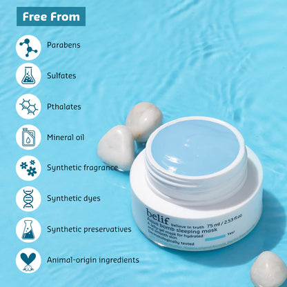 [ BELIF ] Aqua Bomb Sleeping Mask (75ml)