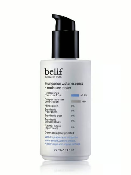 [ BELIF ] Hungarian Water Essence – Moisture Binder (75ml)