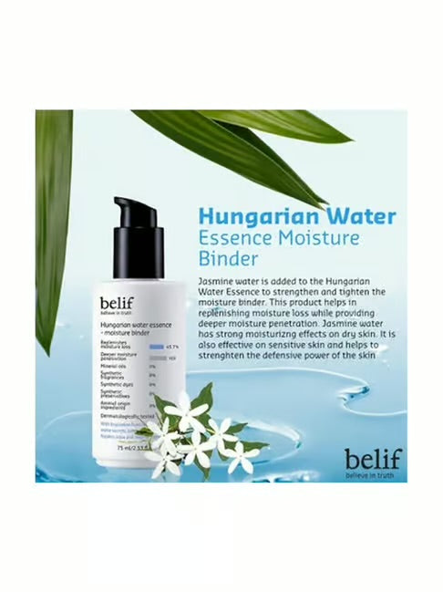 [ BELIF ] Hungarian Water Essence – Moisture Binder (75ml)