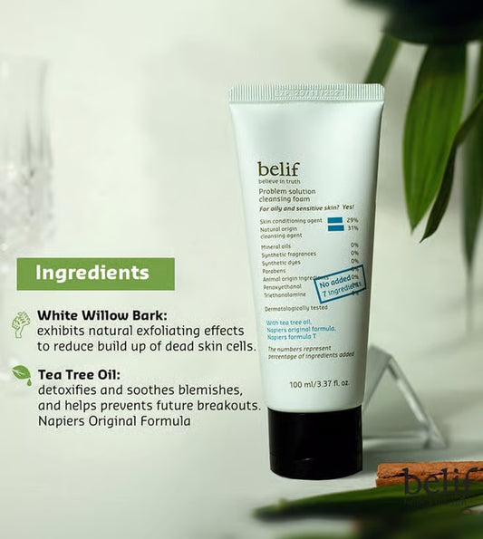 [ BELIF ] Problem Solution Cleansing Foam (150ml)