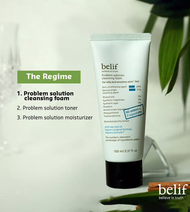 [ BELIF ] Problem Solution Cleansing Foam (150ml)