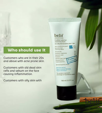 [ BELIF ] Problem Solution Cleansing Foam (150ml)