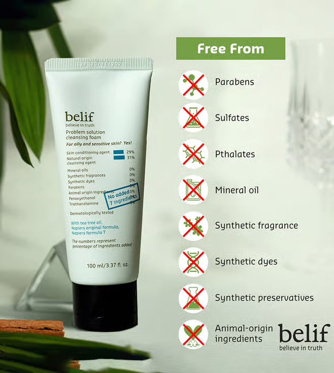 [ BELIF ] Problem Solution Cleansing Foam (150ml)