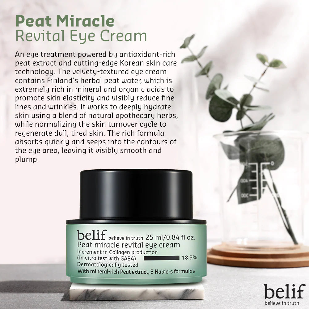 [ belif ] Peat Miracle Revital Cream (50ml)