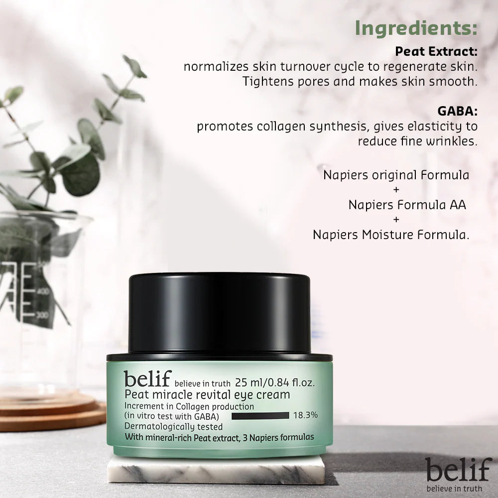 [ belif ] Peat Miracle Revital Cream (50ml)
