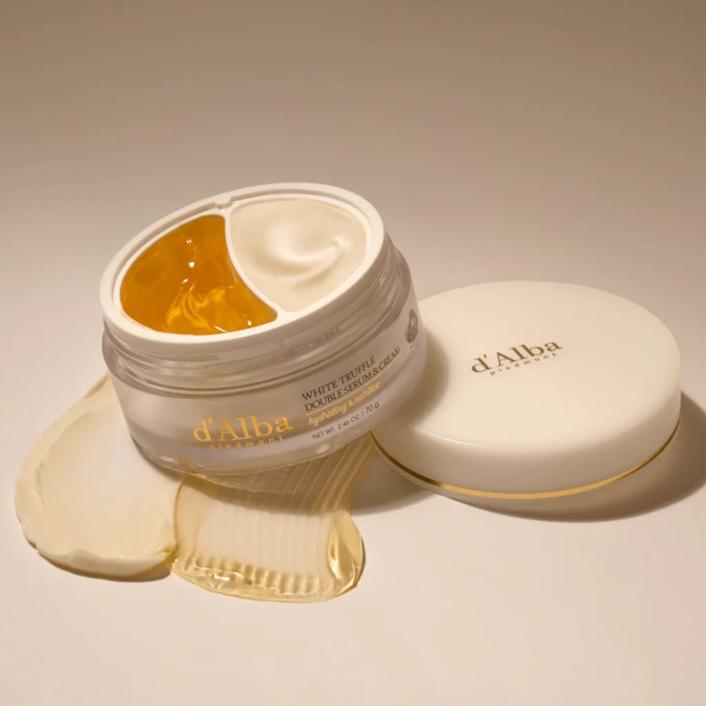 [ d'alba ] White Truffle Double Serum & Cream (70 g)