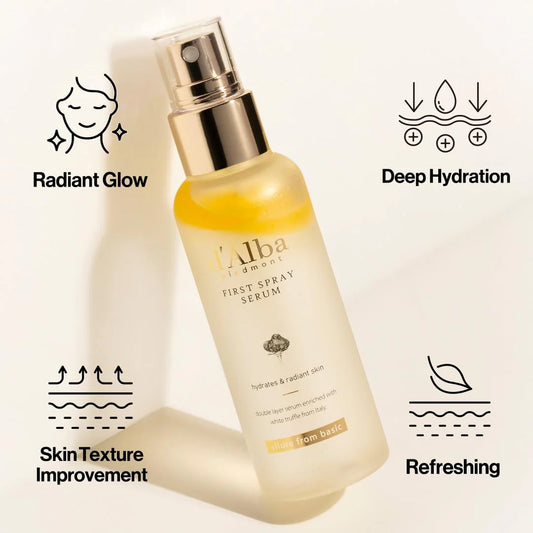 [ d'alba ] Piedmont Italian White Truffle First Spray Serum 100ml / 3.38 fl.oz