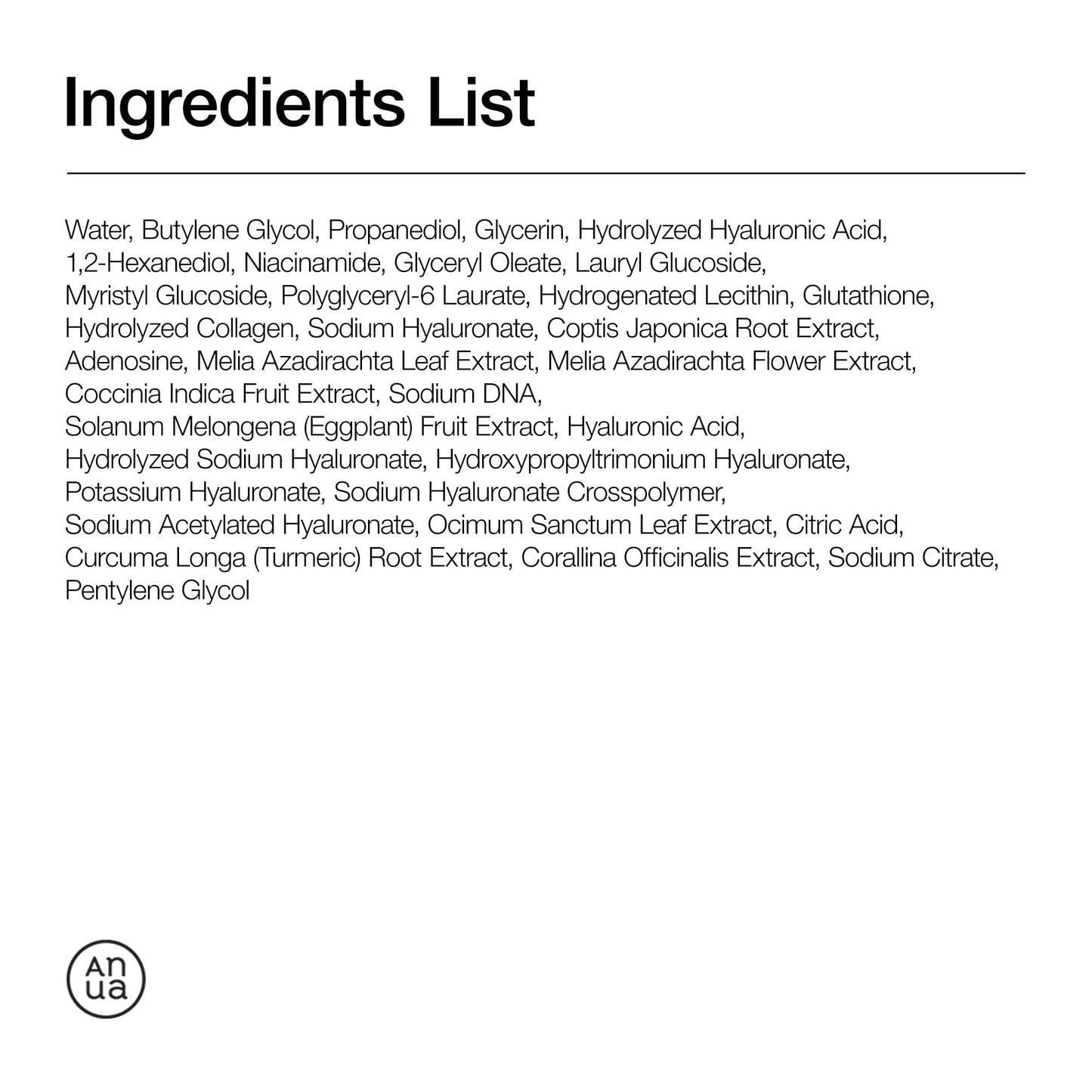Anua PDRN Hyaluronic Acid Capsule 100 Serum 30ml – Hydrating Repair Serum